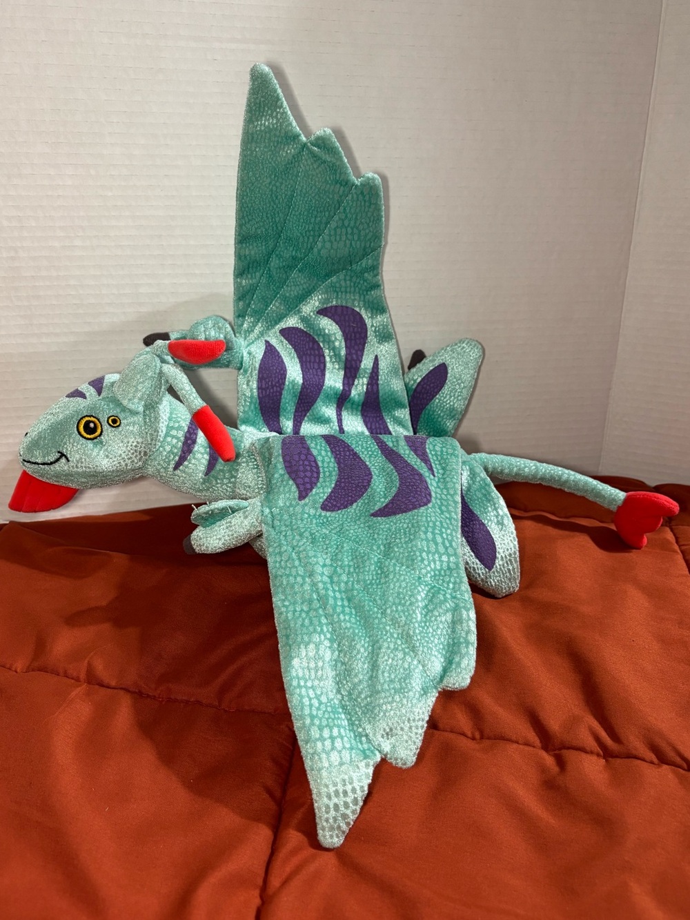 Disney Parks Pandora The World Of Avatar Banshee Plush Teal & Green Dragon